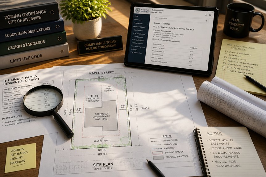 check local zoning regulations