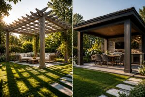 pergola or pavilion choice