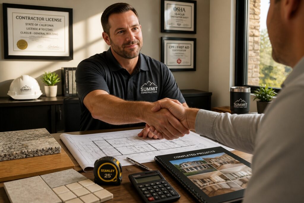 selecting the right contractor