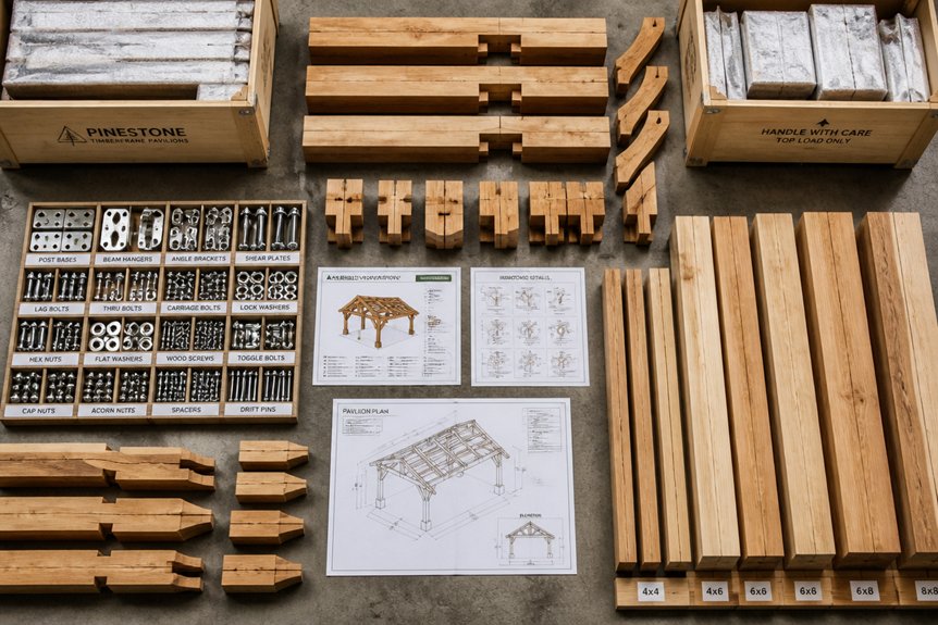 timber frame pavilion kit