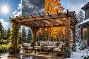 Planning a Durable Timber Pergola for Different North American Climates